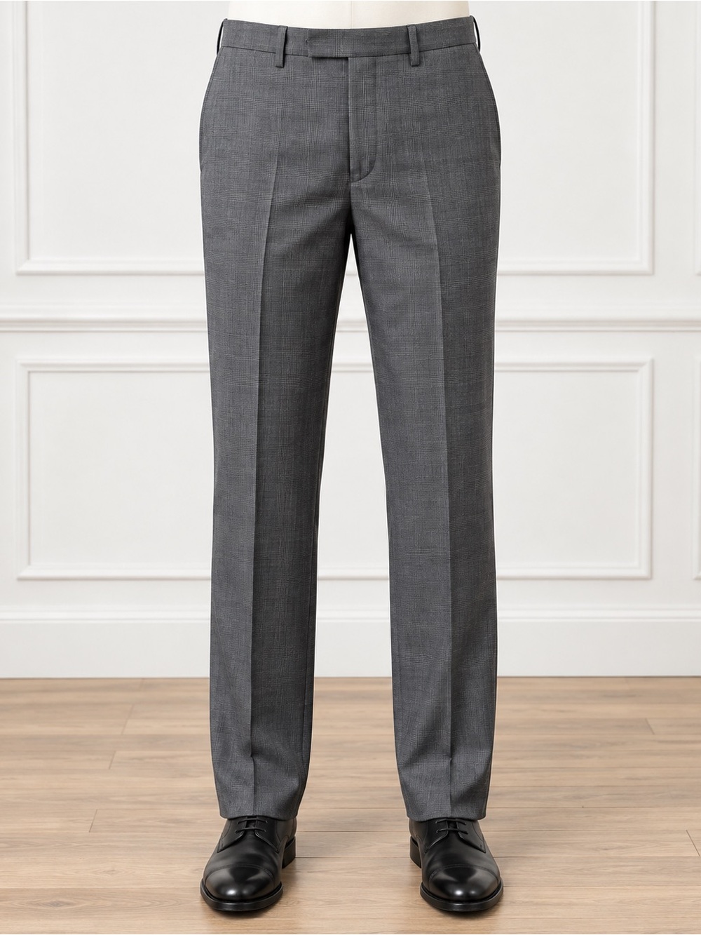 Louis Raphael Gray Dress Pants - Tailored Trousers